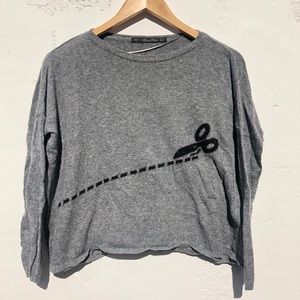 Zara Cropped Sweater